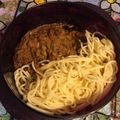 クックBNQ5PD☆'s cooksnap of when they made カレースパゲティー.