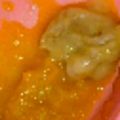 ○ちょび○'s cooksnap of when they made 離乳食 かぼちゃバナナ.