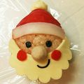 mufuron's cooksnap of when they made クリスマスキャラ弁＊簡単サンタおにぎり.