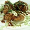 なんかいっすー's cooksnap of when they made ☆お好み焼き風！やわらかチキンカツ.