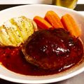 クック7MJQXE☆'s cooksnap of when they made ふっくらジューシー♪基本の❤ハンバーグ❤.