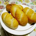 パン❤ぴーちゃん's cooksnap of when they made 簡単☆ずぼらさんのバタール.