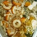 ちぃちゃんの新米ママ's cooksnap of when they made 野菜たっぷりであったまる～☆そば米汁.