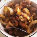 モノぶー's cooksnap of when they made あまから♪肉卵丼.