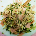 クックVCXL68☆'s cooksnap of when they made 3分★ヘルシー【エノキと胡瓜の中華和え】.