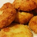 こみくりゆ's cooksnap of when they made カリカリベーコンとＷ芋のホクホクコロッケ.