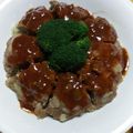 もりのりころ's cooksnap of when they made レンジで簡単☆ミートローフ.