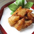 るぅたろぅ's cooksnap of when they made ◎山いものさっくり竜田揚げ◎.