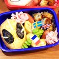 とーじママ's cooksnap of when they made 幼稚園キャラ弁☆仮面ライダーゴースト.