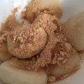 むちむちこっぺぱん's cooksnap of when they made 豆腐の白玉♪はちみつきなこがけ.