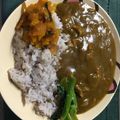 ぽちっどら's cooksnap of when they made 肉じゃがの残り汁利用！節約カレーライス.