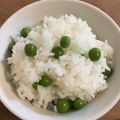 あこるんるん's cooksnap of when they made お豆ツヤツヤ♡グリーンピースご飯.