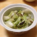 黒ごま☆きなこ's cooksnap of when they made 簡単☆すぐ出来る！白菜とかぼす浅漬け.