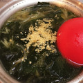 がままゆ's cooksnap of when they made お家で簡単焼肉屋さんのワカメスープ.