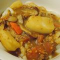 しはな's cooksnap of when they made 残ったカレーでキノコ和風カレーうどん✨.