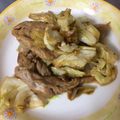 せまめのキッチン's cooksnap of when they made 豚肉のドレッシング炒め☆.
