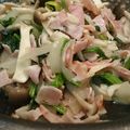ぱんちゃん0526's cooksnap of when they made きのことベーコン♡ガーリック炒め.