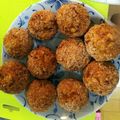 ako0815's cooksnap of when they made サッポロ一番×鶏ミンチ×豆腐の揚げ肉団子.