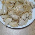 かさくまさん's cooksnap of when they made 節約！鶏むね肉の生姜焼き♪.