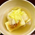 ぱんぷきんキッチン's cooksnap of when they made 焼き餅のおろしたっぷりお吸い物♪柚子風味.