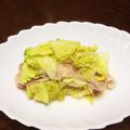 ぎゅうちゃん's cooksnap of when they made 簡単♪フライパンde白菜と豚肉の蒸し煮.