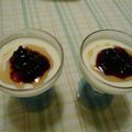 risu2008's cooksnap of when they made ヨーグルトゼリー　ブルーベリーソース添え.