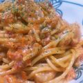 リジー＊£ove's cooksnap of when they made 海老トマトクリームパスタ● トマトソース.