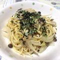 k35361♡'s cooksnap of when they made ツナとしめじの和風パスタ.