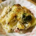 ＊実月＊'s cooksnap of when they made さつまいもとブロッコリーのグラタン.
