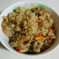 sweet_rose's cooksnap of when they made 鶏と人参と油揚げの炊き込みご飯☆.