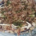 かりあん's cooksnap of when they made お餅アレンジ～粉のいらないお好み焼き.
