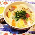 とこきち's cooksnap of when they made ほっこり具沢山で濃厚♡鮭の粕汁！.