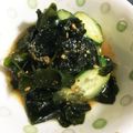 らららららぃ's cooksnap of when they made がごめ昆布ときゅうりの酢の物.