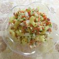 ☆Rokko☆'s cooksnap of when they made 離乳食♪ 鮭のマカロニサラダ.