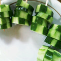 Jyohana's cooksnap of when they made 簡単✳︎胡瓜の市松模様 お弁当にも♡.
