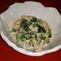 marble♪'s cooksnap of when they made ゆき菜とツナの和え物.