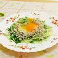 旦那は皿洗い's cooksnap of when they made 水菜シャキシャキしらす丼！.