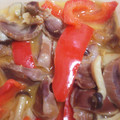 いと's cooksnap of when they made ☆砂肝としめじのアヒージョ☆.