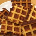 ChunChun☆≡'s cooksnap of when they made カステラをワッフルメーカーで挟む.