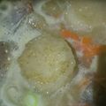 おひろ359's cooksnap of when they made れんこん団子＆ねぎの焼きみそ汁.