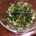 ochoa's cooksnap of when they made 香菜ライムドレッシング.