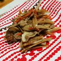 しょみ一's cooksnap of when they made 豚肉で簡単！ご飯にあう甘辛味の肉ごぼう♥.
