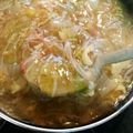 妹's cooksnap of when they made かんたん白菜とかにかまのとろとろ丼.