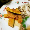 B子chan's cooksnap of when they made 付け合わせに☆かぼちゃガーリックソテー☆.