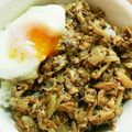 hana＊kana's cooksnap of when they made 簡単！時短！鯖缶で鯖そぼろ丼夏休みランチ.