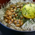 namihgo's cooksnap of when they made 納豆とろろ昆布丼.