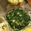 monana0327's cooksnap of when they made 超簡単っ！！春菊のごま油炒め★もう一品に.