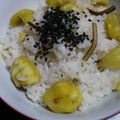 ににょににょ's cooksnap of when they made あっという間に甘～い栗ご飯.