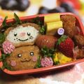 3chan。's cooksnap of when they made キャラ弁＊ピカミジュお稲荷さん＊.