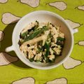 くうぷに's cooksnap of when they made 長芋とオクラの梅和え.